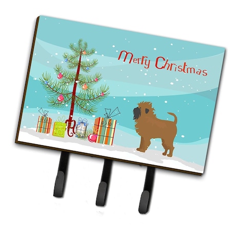Carolines Treasures Tan Affenpinscher Christmas Tree Leash or Key Holder CK3439TH68
